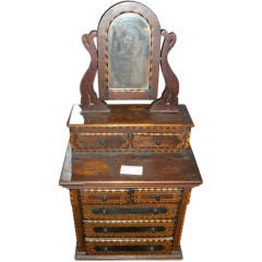 19th Century  Marquetry Child's Chest
