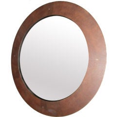 Mid Century Bullseye Mirror