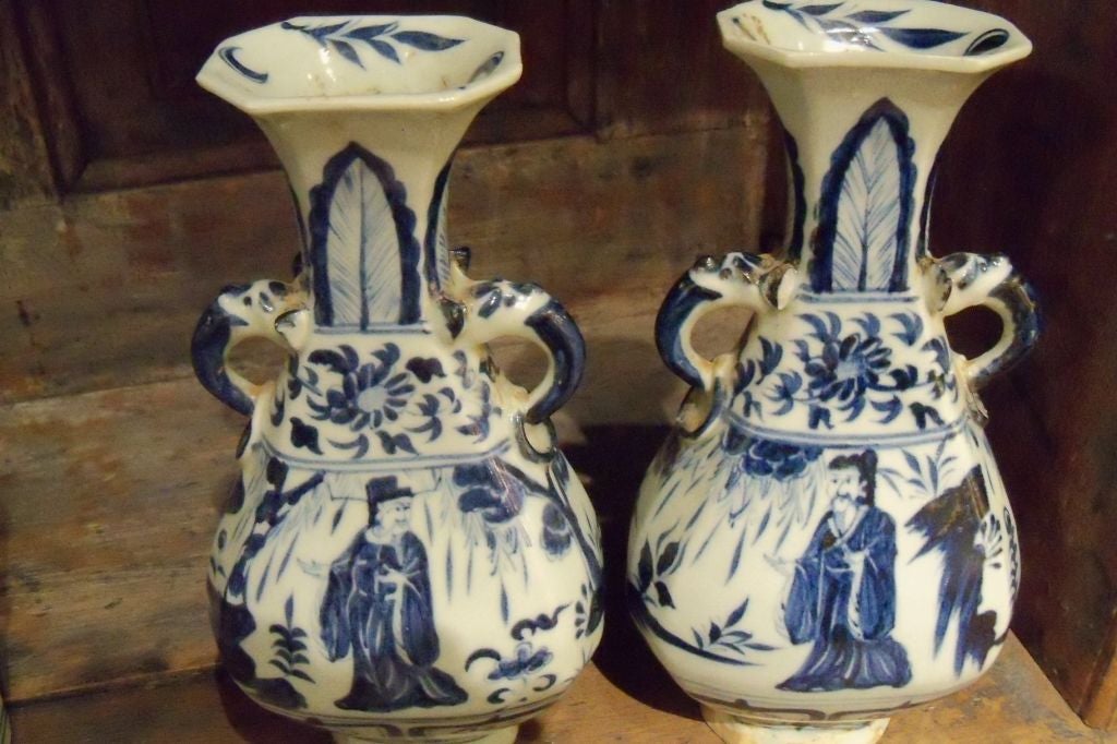 Pair Of Chinese Vases