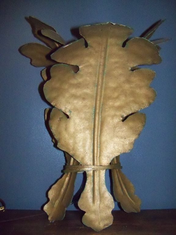 acanthus leaf sconces