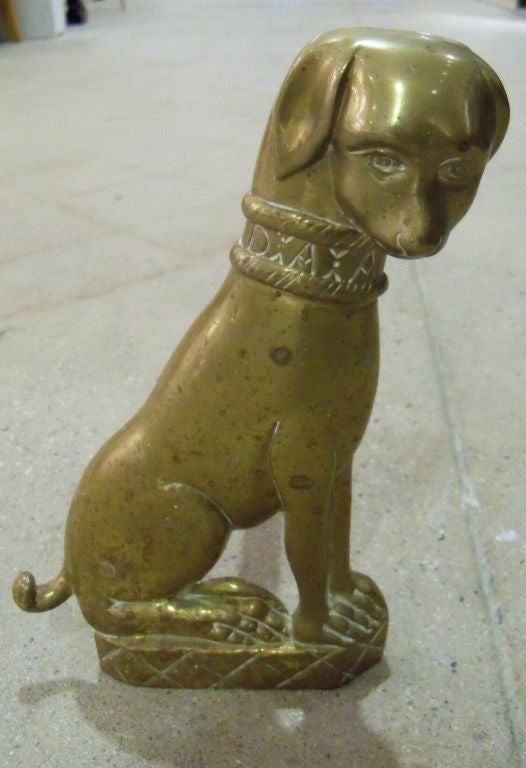 Dog & Cat Andirons For Sale 1