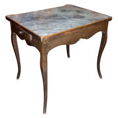 Antique French Marble Top Table