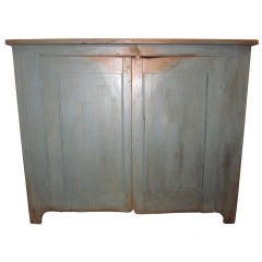 blue painted sideboard/cupboard