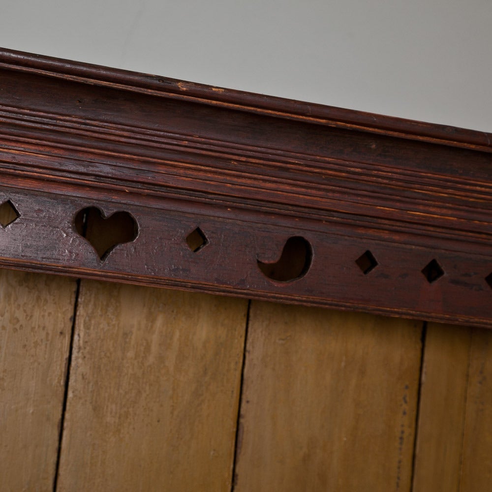 Wood An Early 19th Century Irish Painted Dresser