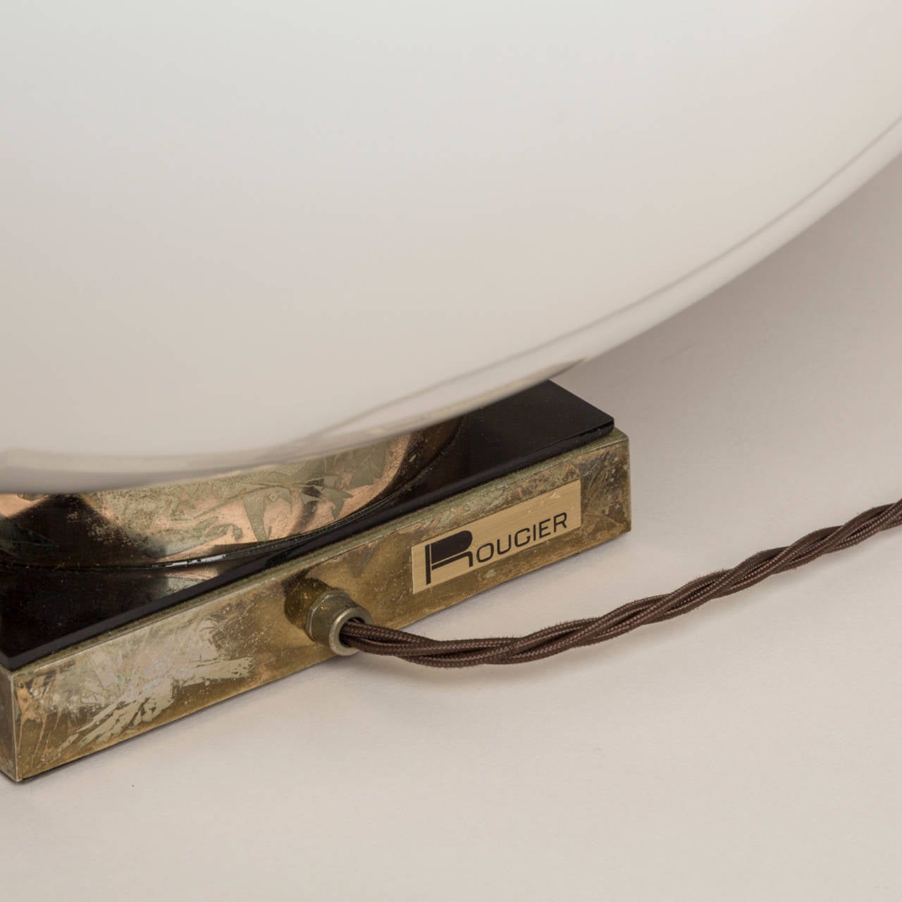 Late 20th Century A Rare Artichoke Shaped Rougier Designed Table Lamp 1970s