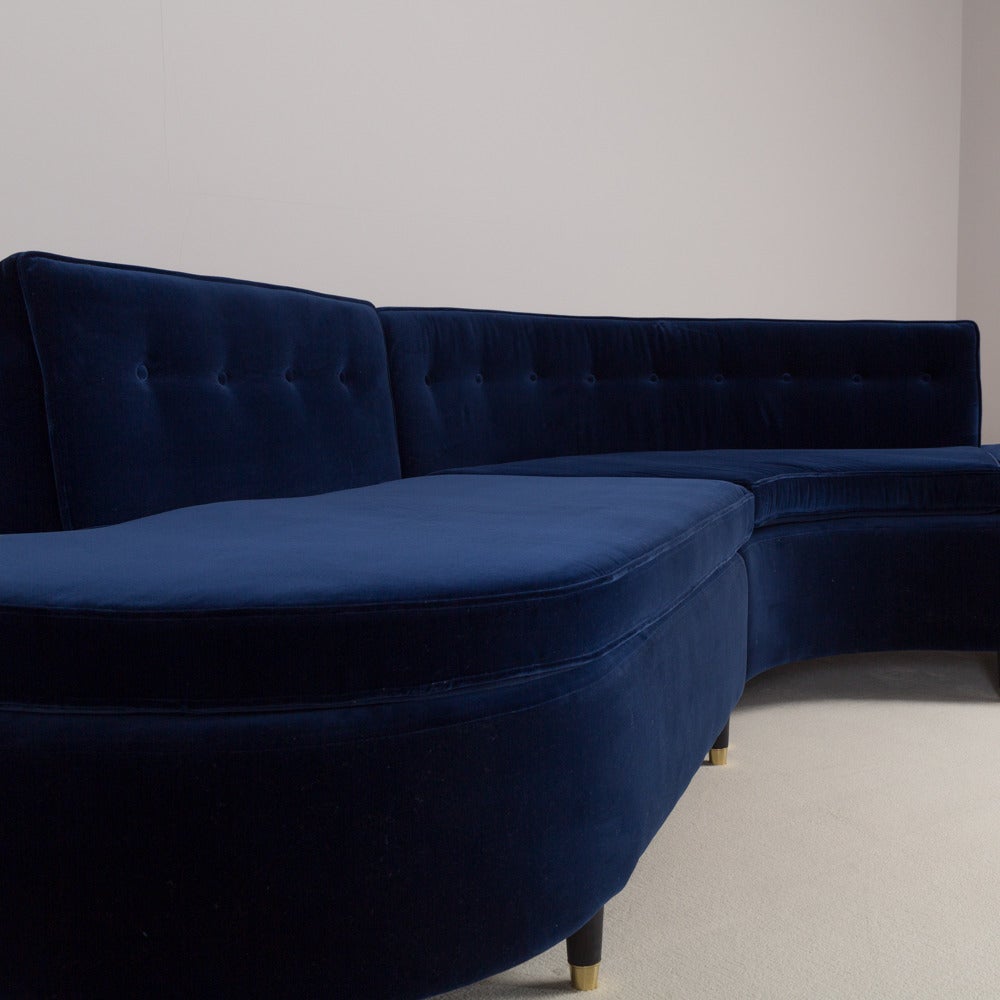 Two-Part Buttoned Back Sectional Sofa by Talisman Bespoke 3
