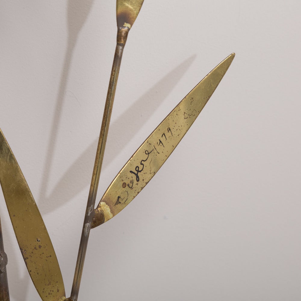 Pom Pom Wheatsheaf Wall Sculpture by Curtis Jere, 1979 In Excellent Condition In London, GB