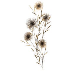 Pom Pom Wheatsheaf Wall Sculpture by Curtis Jere, 1979 4
