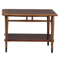A Lane Designed Dovetail Detailed Coffee Table 1960s