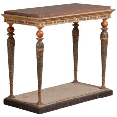 A Swedish Gustavian Console Table circa 1790