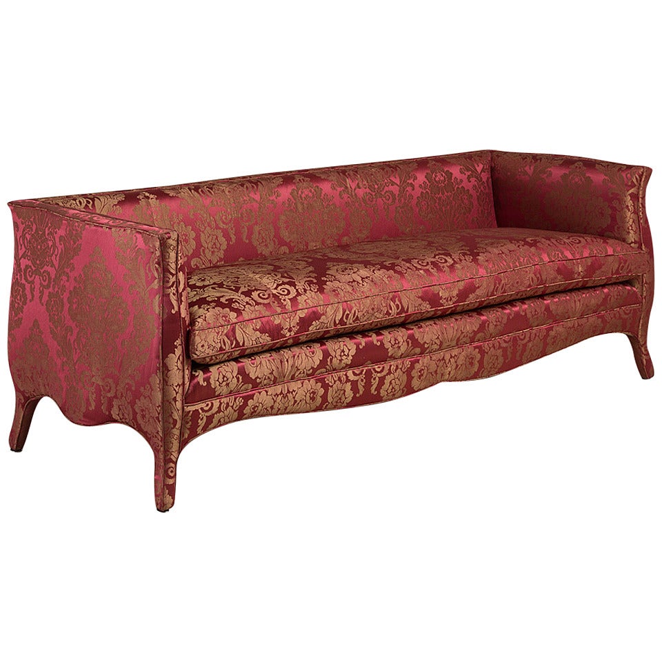 Standard High Back French Style Sofa by Talisman Bespoke For Sale
