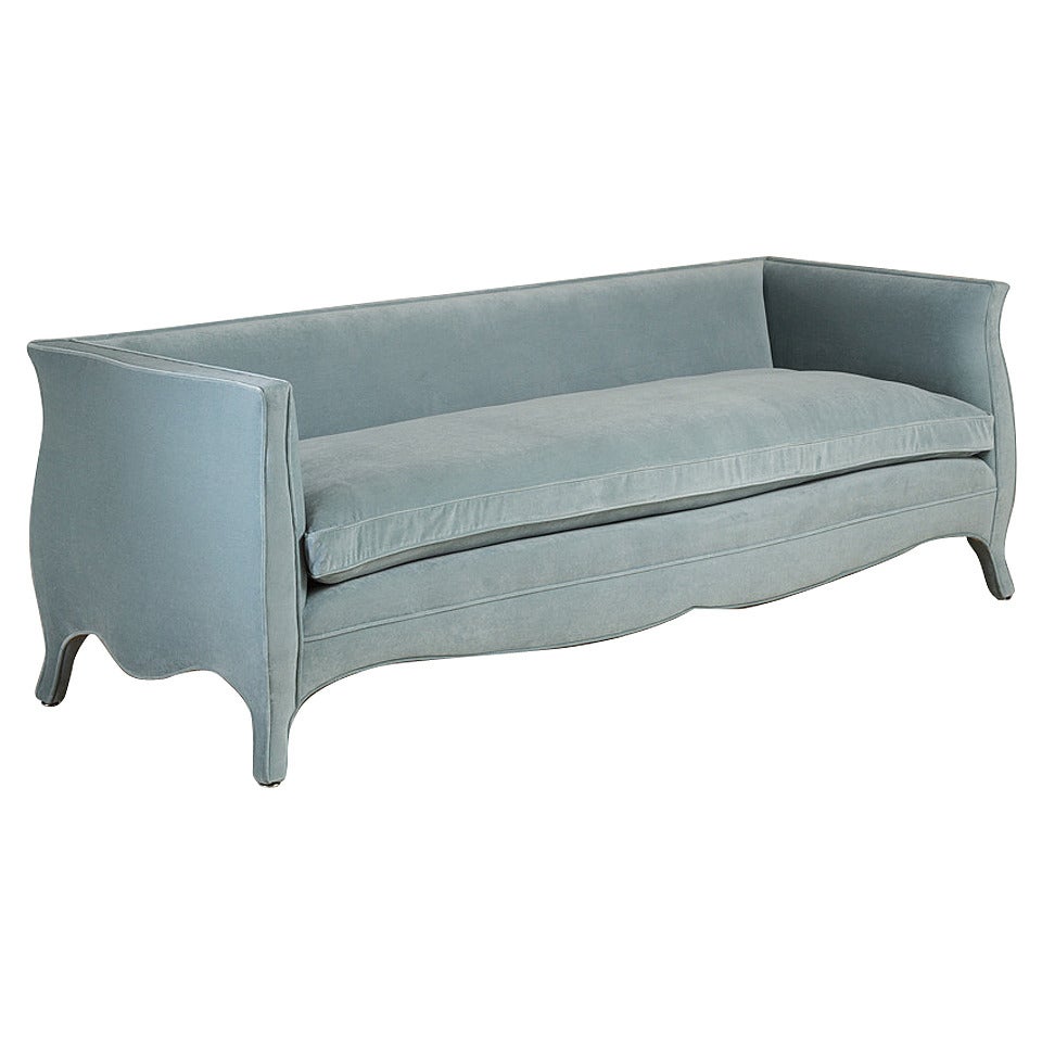 Standard High Back, French Style Sofa by Talisman Bespoke For Sale