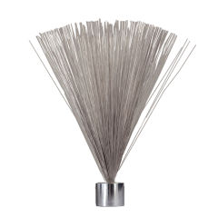 A Steel based Fan shaped Table Sculpture