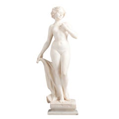 A 19th Century Alabaster Figure