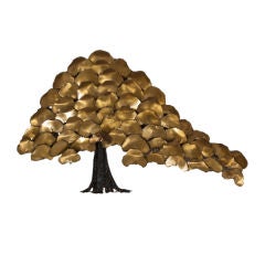 Metal Tree Wall Sculpture