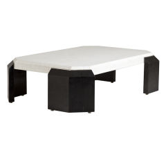 Octagonal Shaped Tessellated Stone Coffee Table