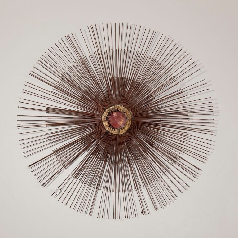 A Starburst Metal Wall Sculpture 3