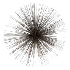 A Large Starburst Wall Sculpture by Curtis Jere 1970s