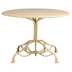 French Arras Iron Breakfast Table