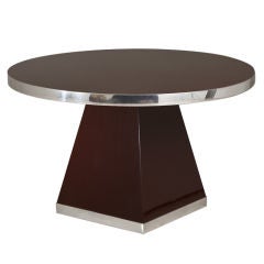 A Pedestal Centre Table by Pierre Cardin