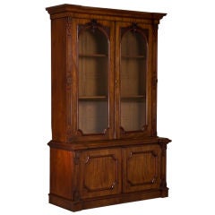 A Victorian Mahogany Bookcase