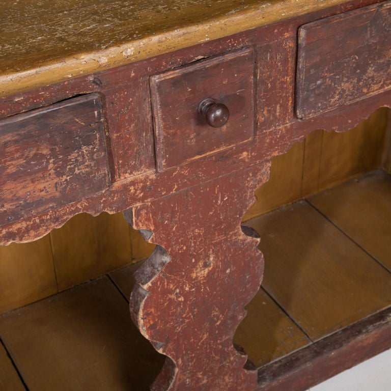 An Early 19th Century Irish Painted Dresser 4