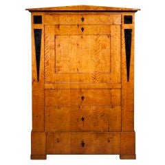 A Rare Empire Swedish Cupboard in the Form of a Secretaire