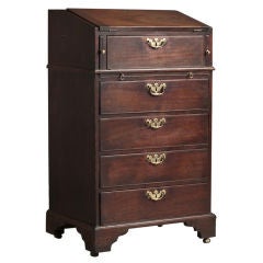 A Superb 18th Century Irish Estate Desk in Cuban Mahogany