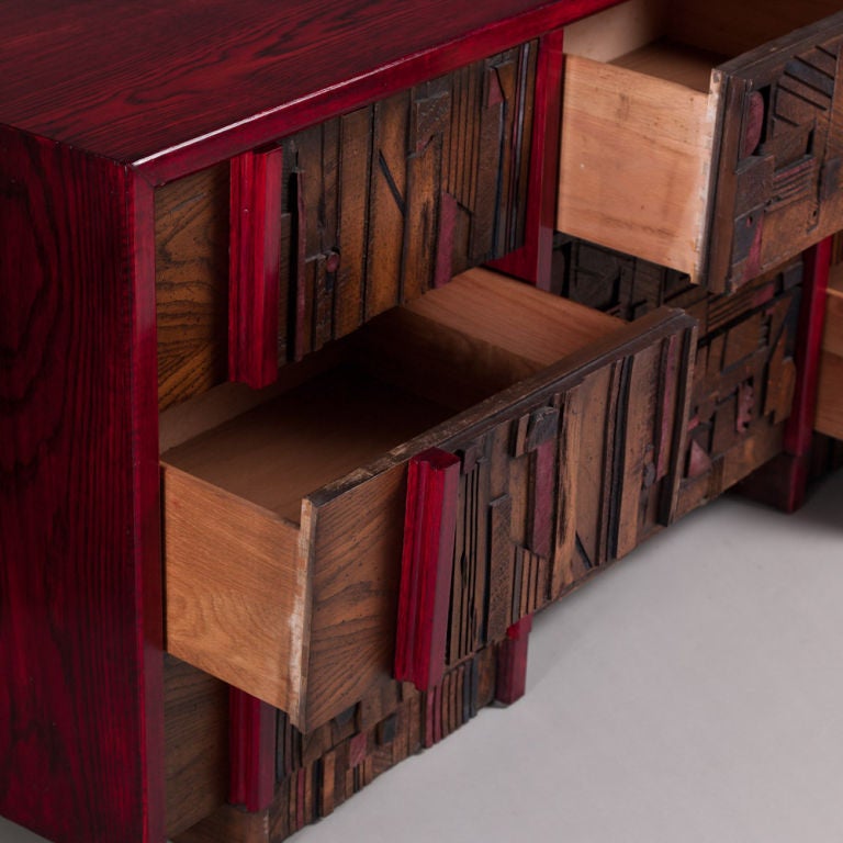 American A Nine Drawer Cabinet Designed by Lane, Altavista USA 1960s