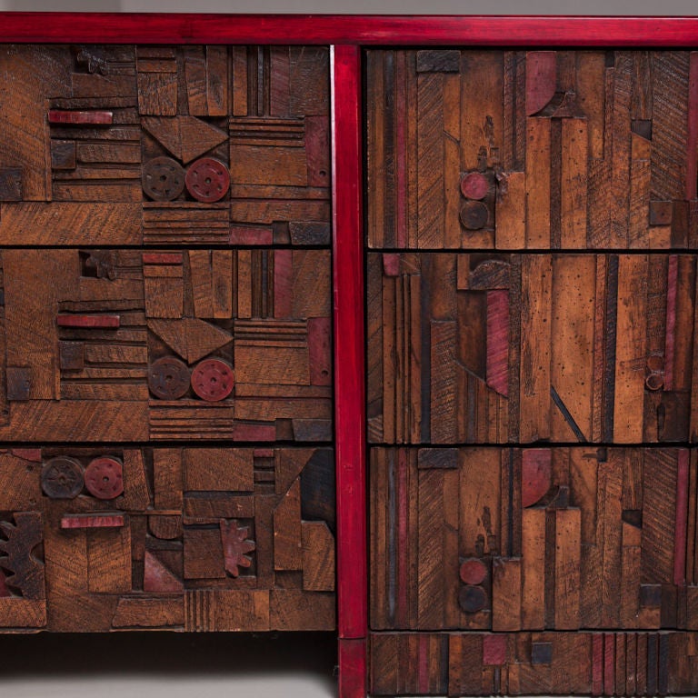 Mid-20th Century A Nine Drawer Cabinet Designed by Lane, Altavista USA 1960s