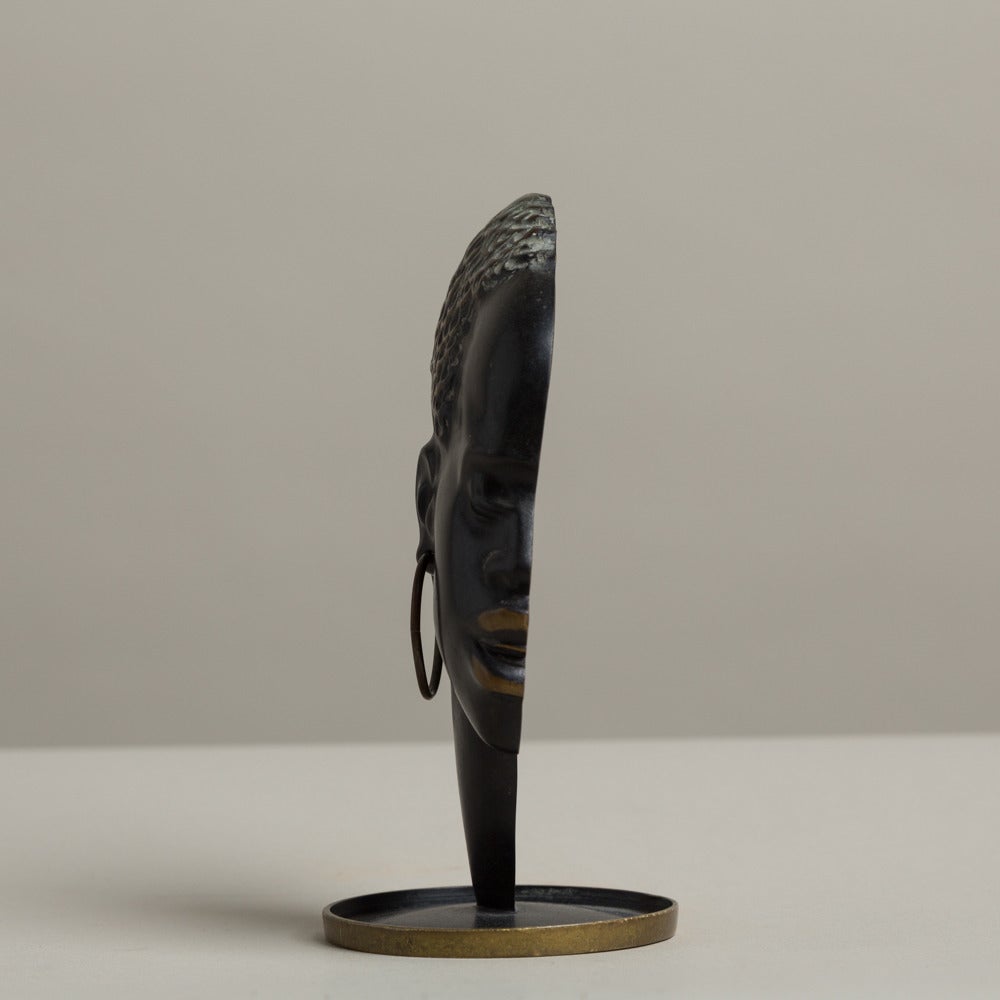 A Bronze African Head by Richard Rohac stamped 1950s

Part of a Collection all available to purchase individually