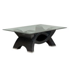 A Maitland Smith designed Stone Veneer Coffee Table 1980s