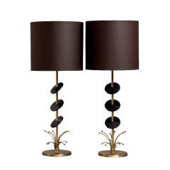 A Pair of Rembrandt designed Table Lamps USA 1950s