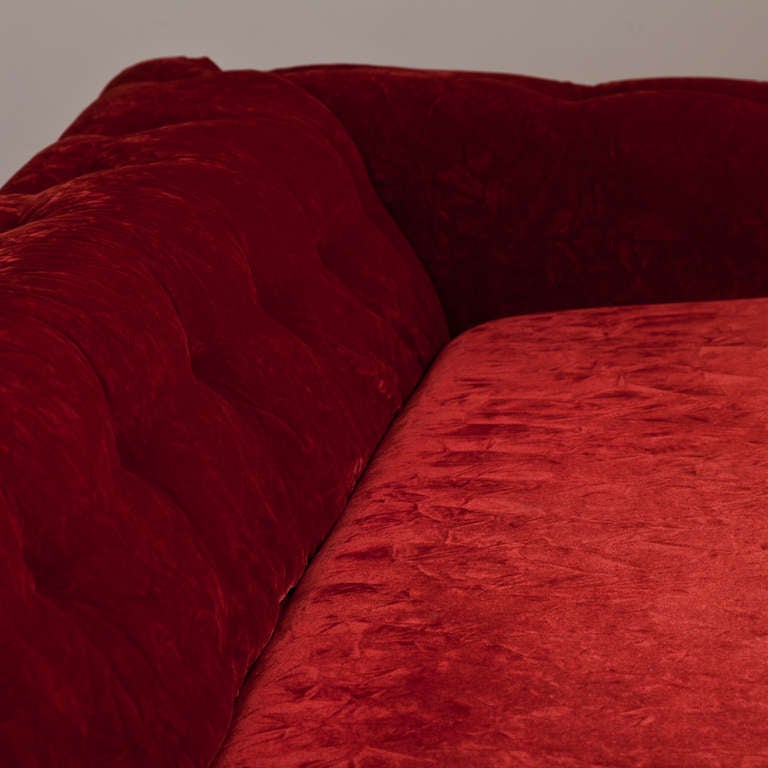 A Four Seater Resin Wrapped Sofa by Adrian Pearsall 1970s 2