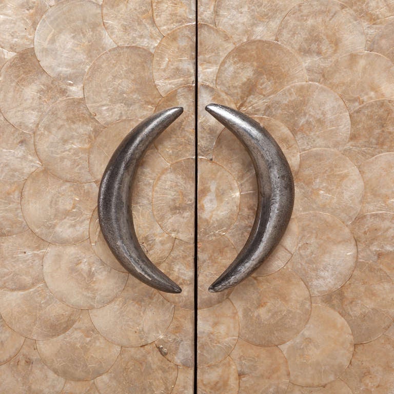 capiz shell cabinet