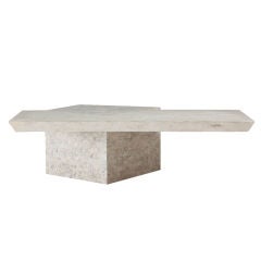A Maitland Smith Tessellated Stone Coffee Table 1980s
