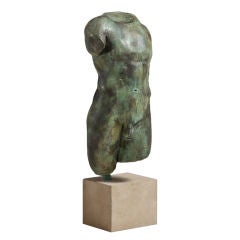 A Bronze Torso by Talisman Taken from a 2nd Century Roman Marble