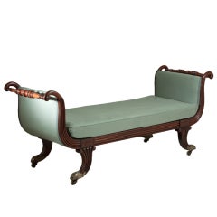 A Regency Simulated Rosewood Daybed circa 1820