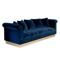 Large Deep Buttoned Sofa by Talisman Bespoke