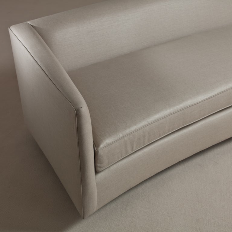 A Rare Harvey Probber Designed Curved Sofa USA 1950s 1