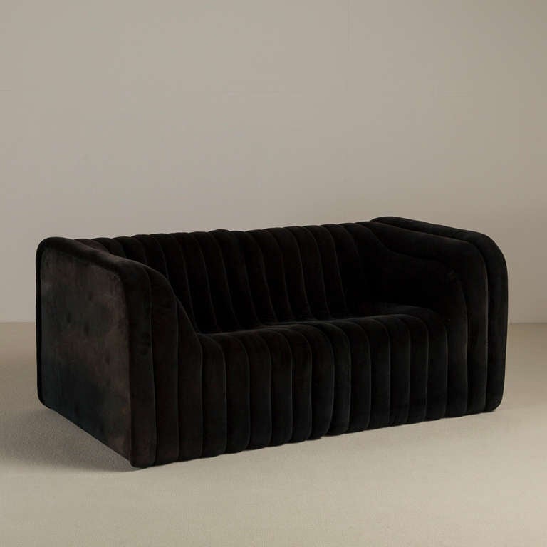 A Two Part Sectional Sofa by De Sede Switzerland