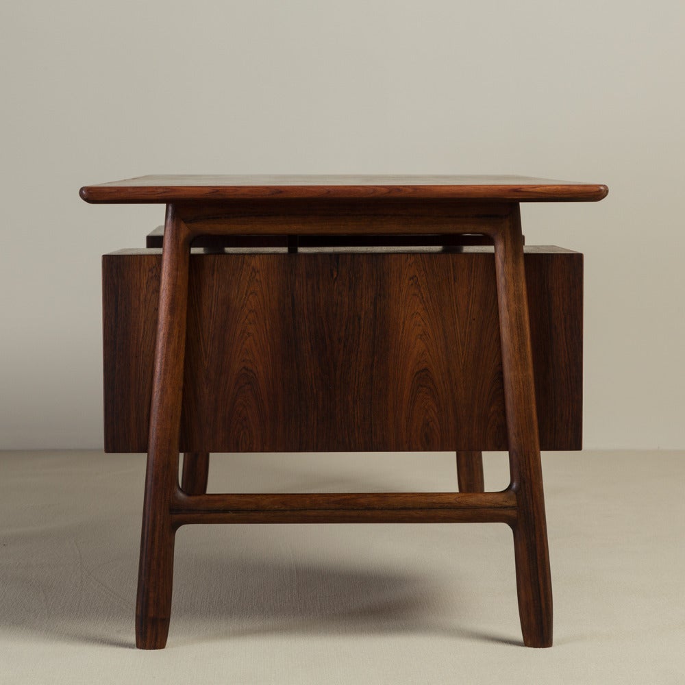 Mid-20th Century Danish Desk by Gunni Omann for Omann Jun Mobelfabrik