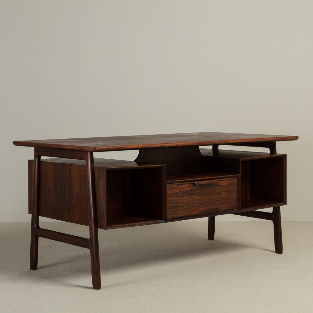 Danish Desk by Gunni Omann for Omann Jun Mobelfabrik In Excellent Condition In London, GB
