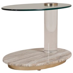 A Lion In Frost Designed Cantilevered Side Table