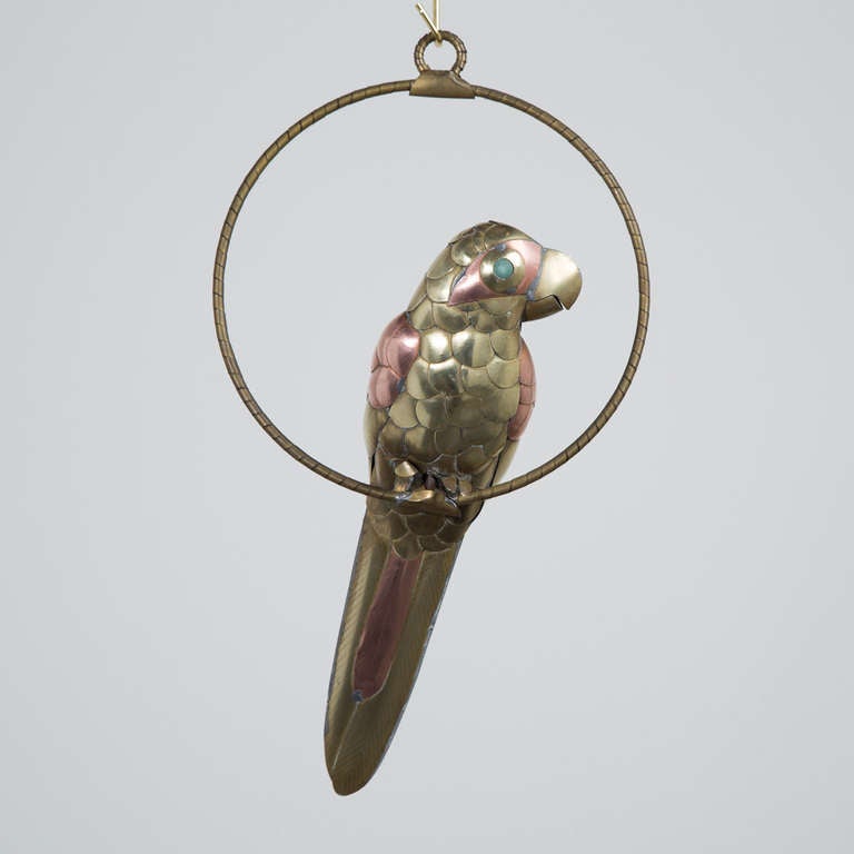A Small Parrot on a Hoop Stand by Sergio Bustamante, 1960s

NB: These items are subject to a further discount over and above the trade when exported outside the EU of 10%