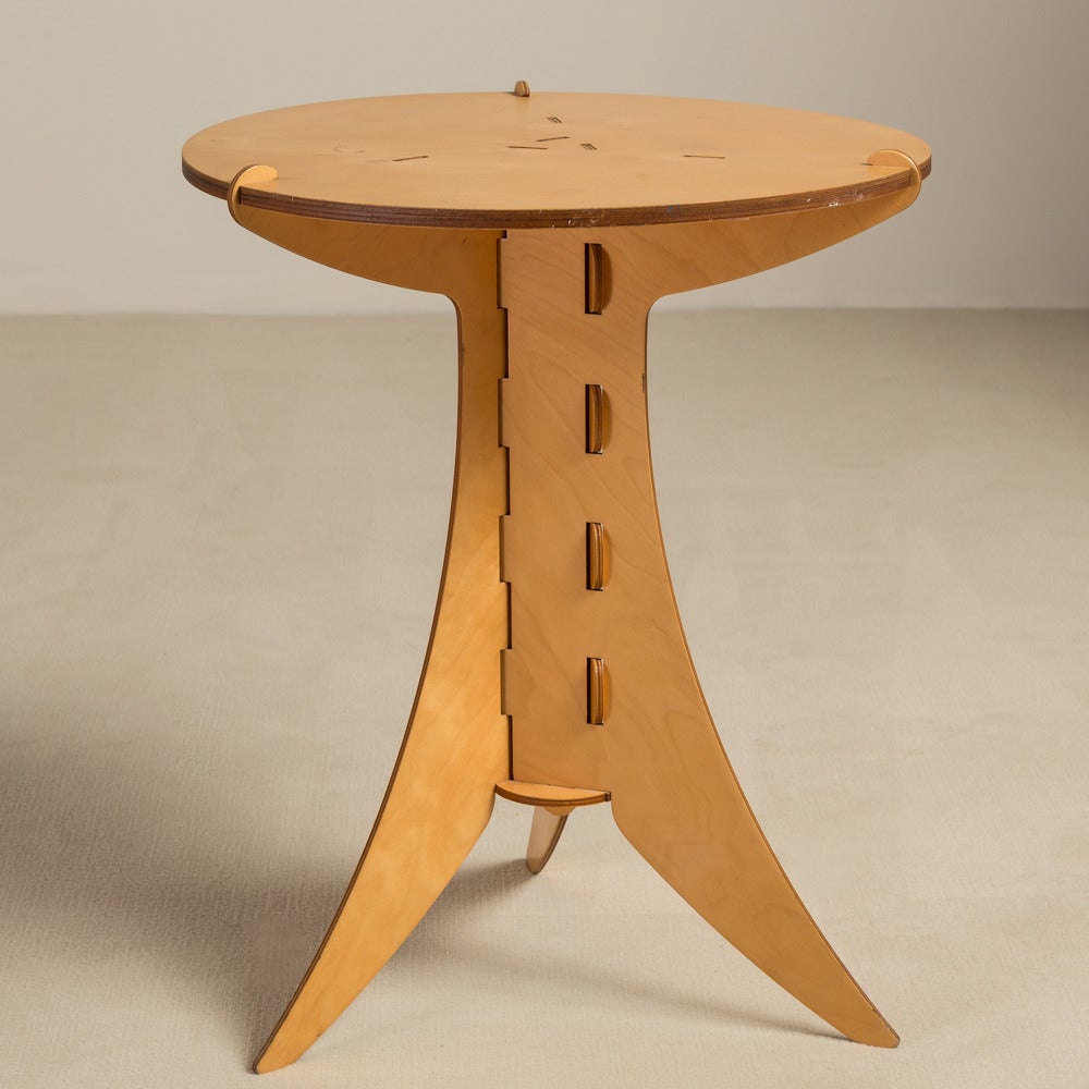 A David Kawecki designed puzzle plywood side table, 1990s stamped

Prices include 20% VAT which is removed for items shipped outside the EU.