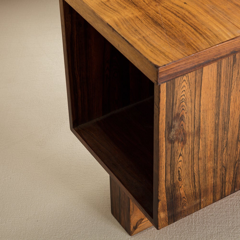 Impressive Rosewood Danish Desk, 1960s 3