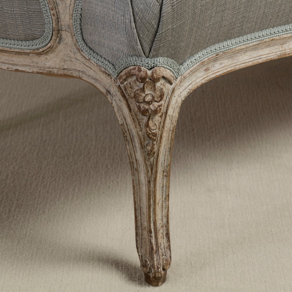 19th Century Swedish Rococo Revival Two-Seat Swedish Sofa 4