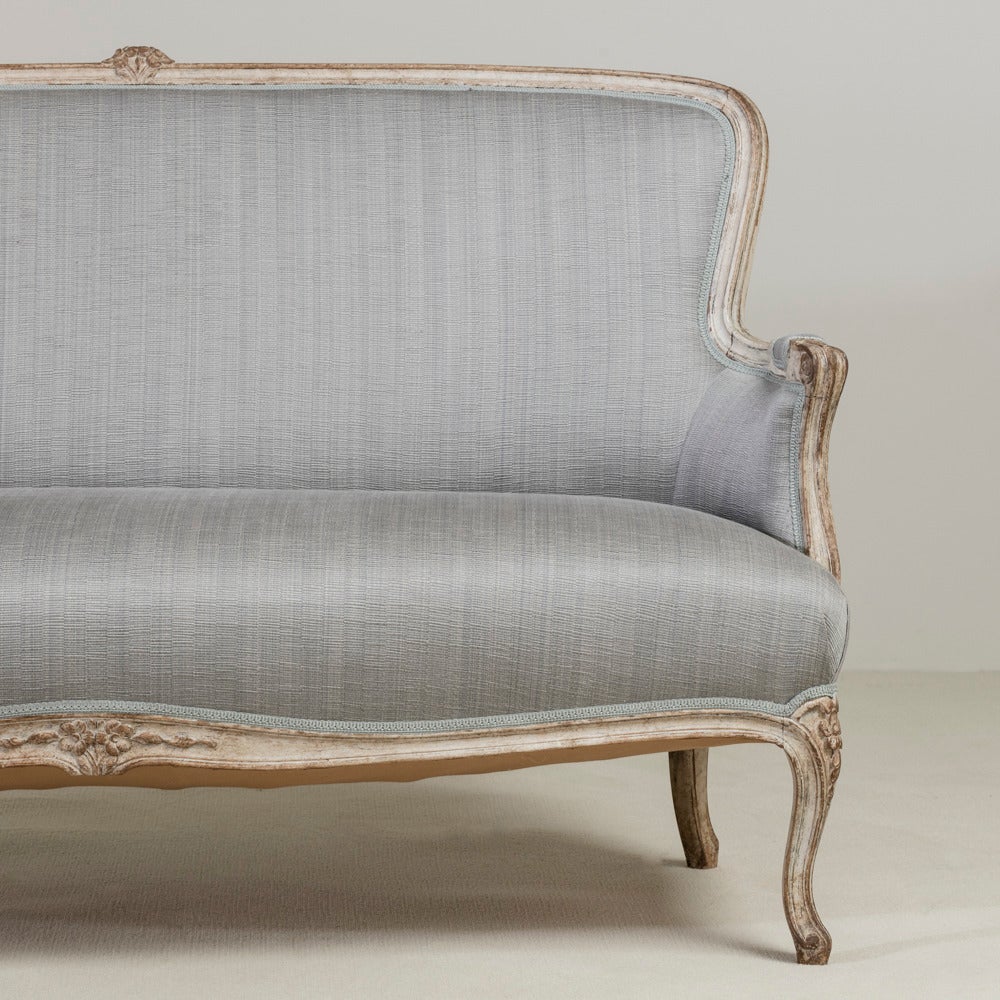 19th Century Swedish Rococo Revival Two-Seat Swedish Sofa 2