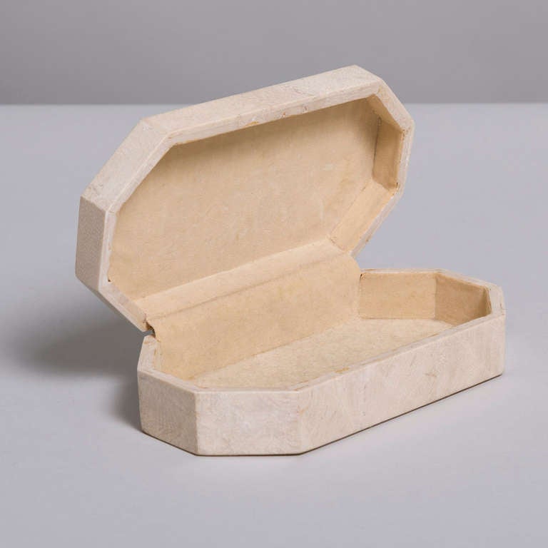 Maitland-Smith Designed Tessellated Stone Box, 1980s In Excellent Condition In London, GB